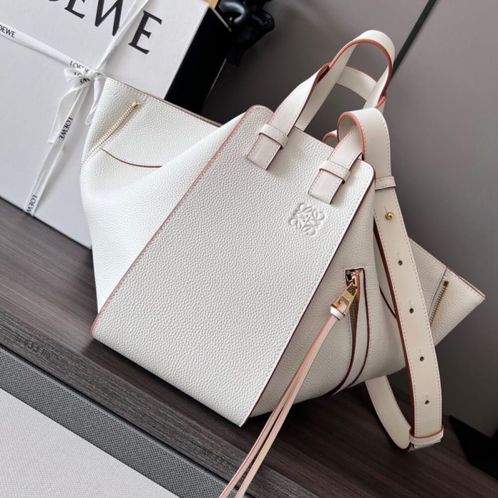 LOEWE Small Hammock bag in soft grained calfskin - Image 2