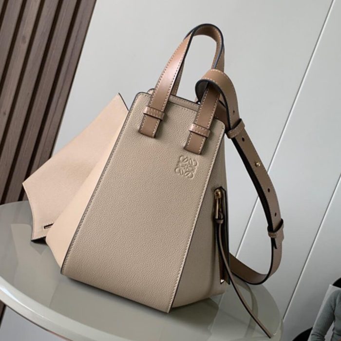 LOEWE Small Hammock bag in soft grained calfskin - Image 2