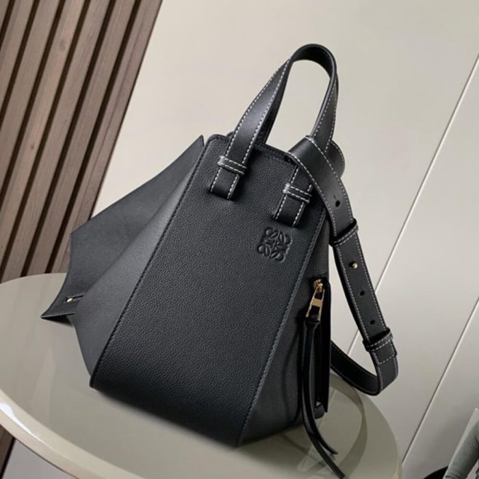 LOEWE Small Hammock bag in soft grained calfskin - Image 2