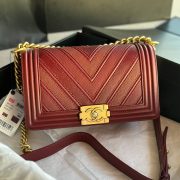 Chevron Boy Chanel Handbag - Image 2