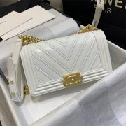 Chevron Boy Chanel Handbag - Image 2