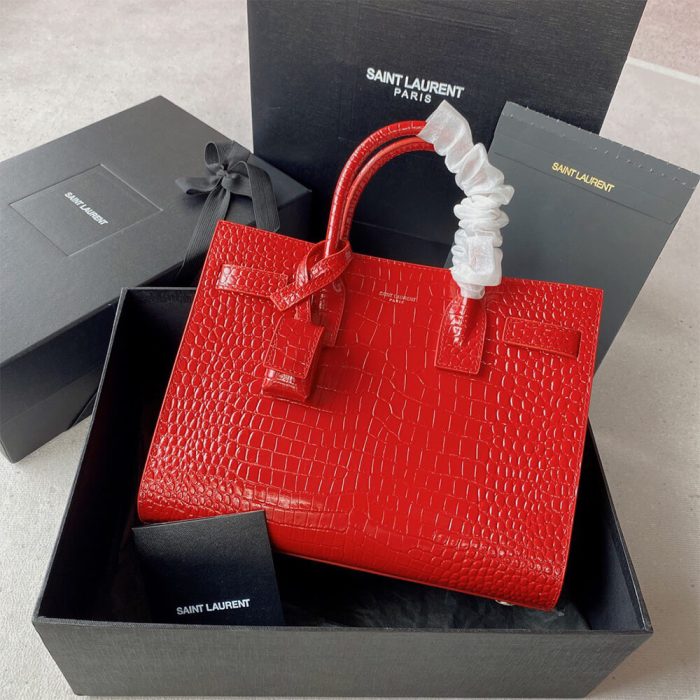 YSL SAC DE JOUR BABY IN CROCODILE-EMBOSSED - Image 2