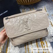 SAINT LAURENT NIKI MEDIUM IN CRINKLED VINTAGE LEATHER - Image 2