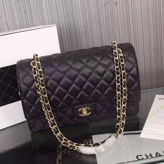 CHANEL Classic Maxi Handbag - Image 2