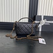CHANEL Flap Bag with Top Handle(HIGH-END GRADE) - Image 3