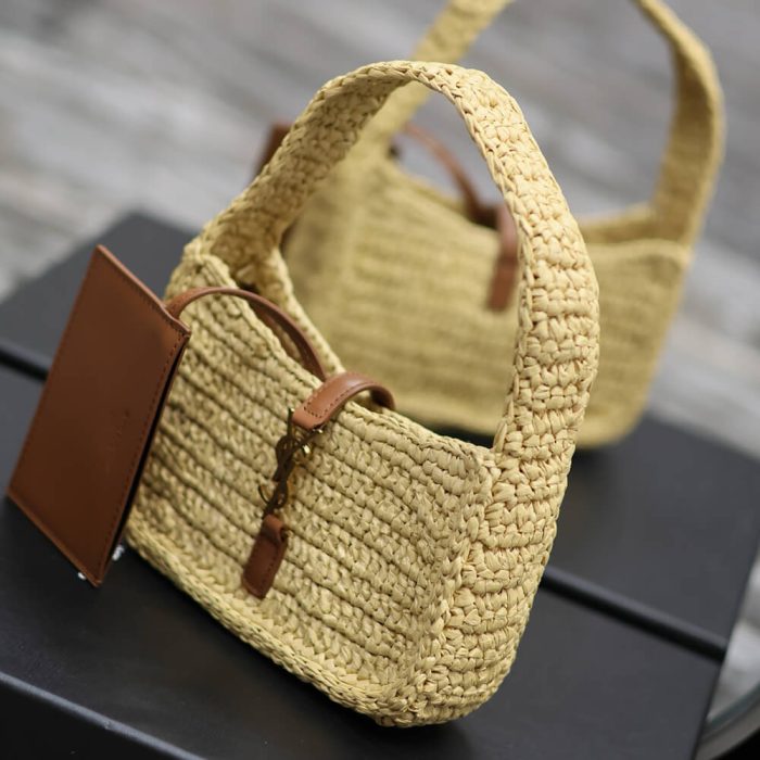 YSL LE 5 A 7 MINI IN RAFFIA(HIGH-END GRADE) - Image 3