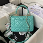 CHANEL Mini Flap Bag with Top Handle - Image 3
