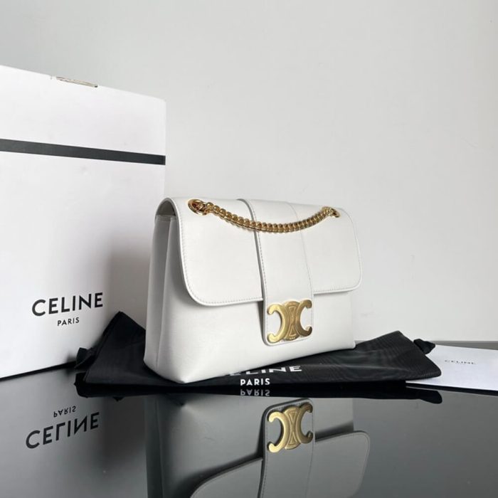 CELINE Medium Celine Victoire Bag in SUPPLE CALFSKIN - Image 3