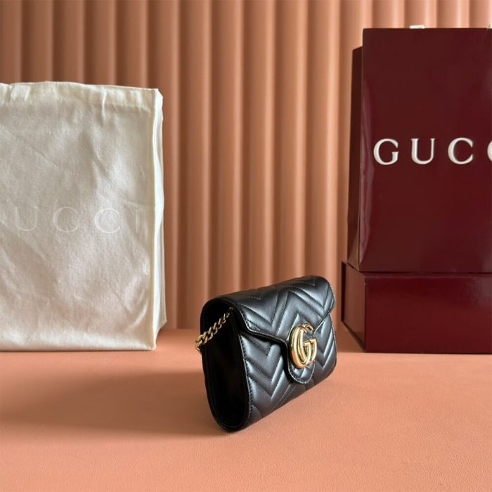 GG Marmont wallet on chain - Image 3