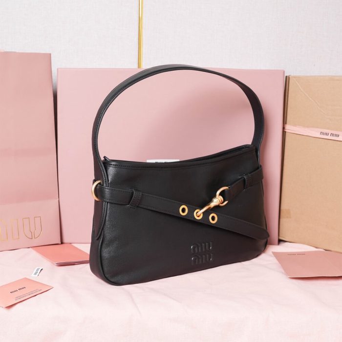 MIUMIU Regular Aventure nappa leather bag(HIGH-END GRADE) - Image 3