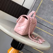 Chanel Mini Flap Bag with Top Handle(HIGH-END GRADE) - Image 3