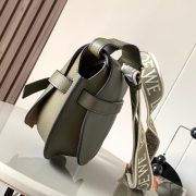 Loewe Small Gate bag in soft calfskin and jacquard - Image 3