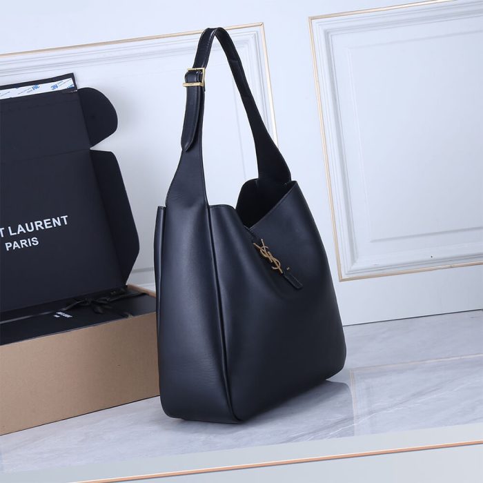 YSL LARGE LE 5 A 7 SUPPLE IN SMOOTH LEATHER - Image 3