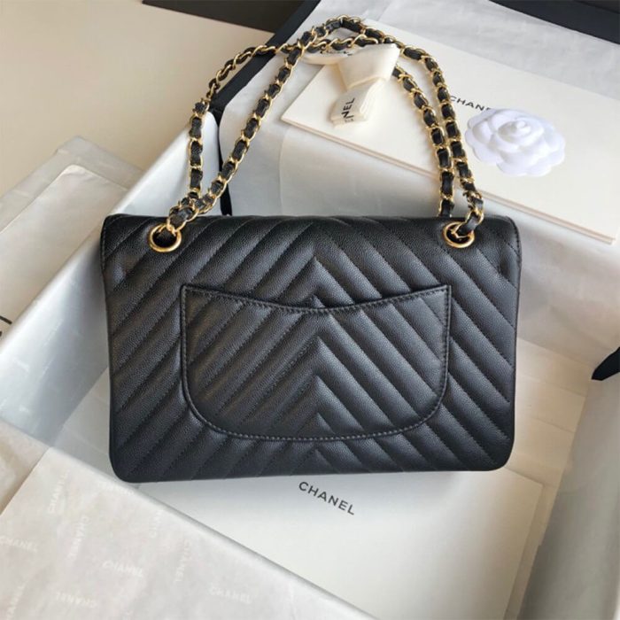 Chanel Classic Chevron Medium Flap - Image 3