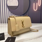 SUNSET MEDIUM CHAIN BAG IN SMOOTH LEATHER - Image 3