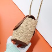 YSL mini Manon in raffia(HIGH-END GRADE) - Image 3