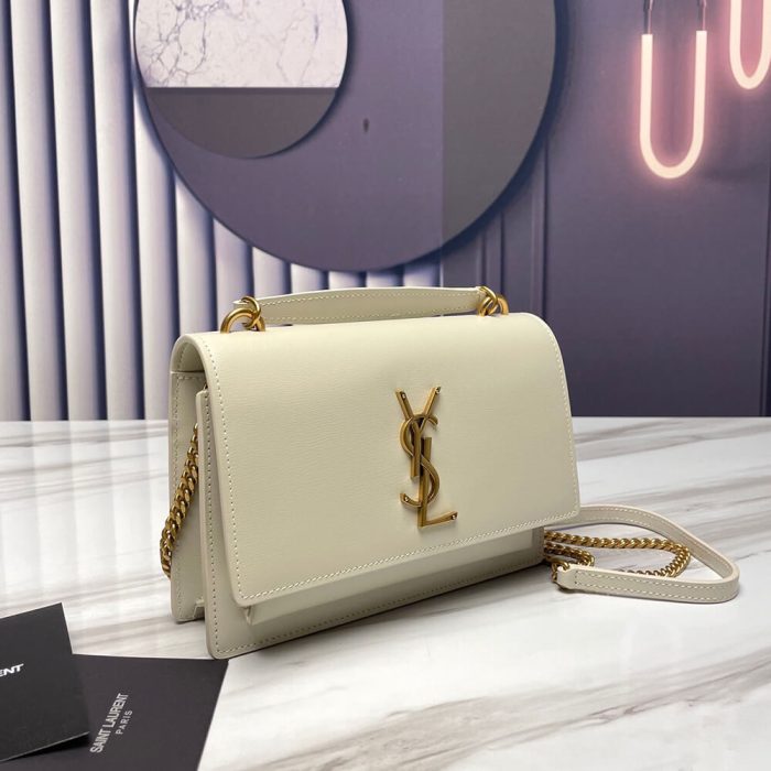 SUNSET CHAIN WALLET IN SMOOTH LEATHER - Image 3