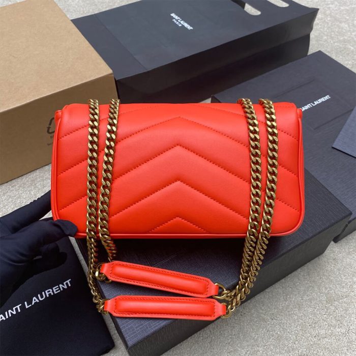 YSL  LOULOU small in MATELASS?? lambskin - Image 4