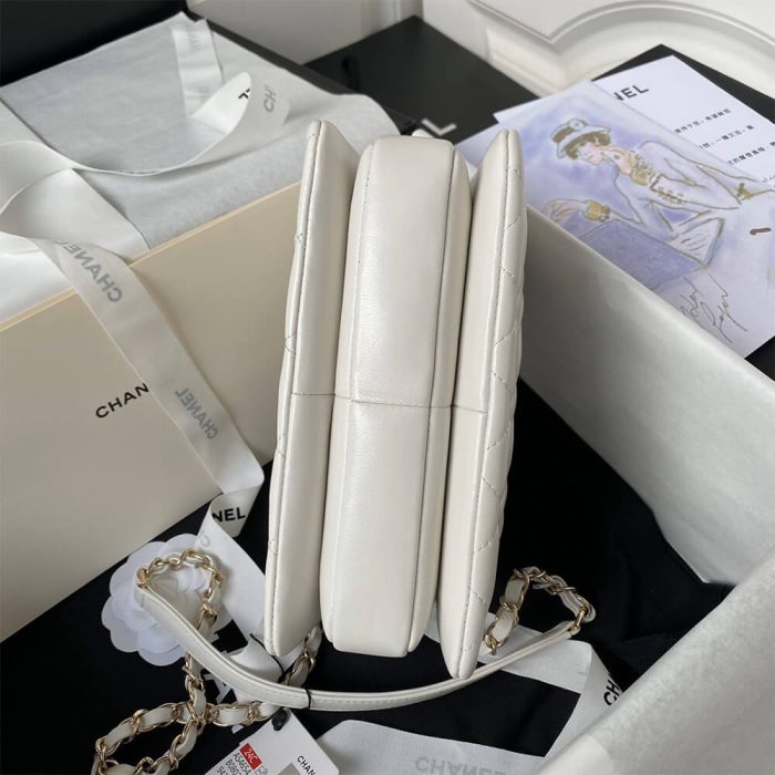 CHANEL Mini Flap Bag with Top Handle - Image 4