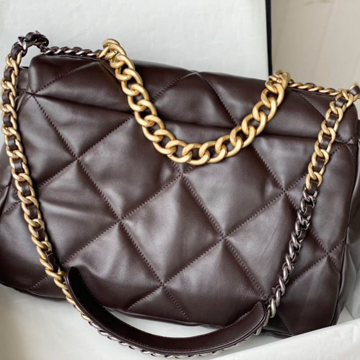 CHANEL 19 Maxi Handbag(HIGH-END GRADE) - Image 4