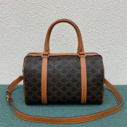 CELINE Large Boston IN Triomphe Canvas and calfskin - Image 4