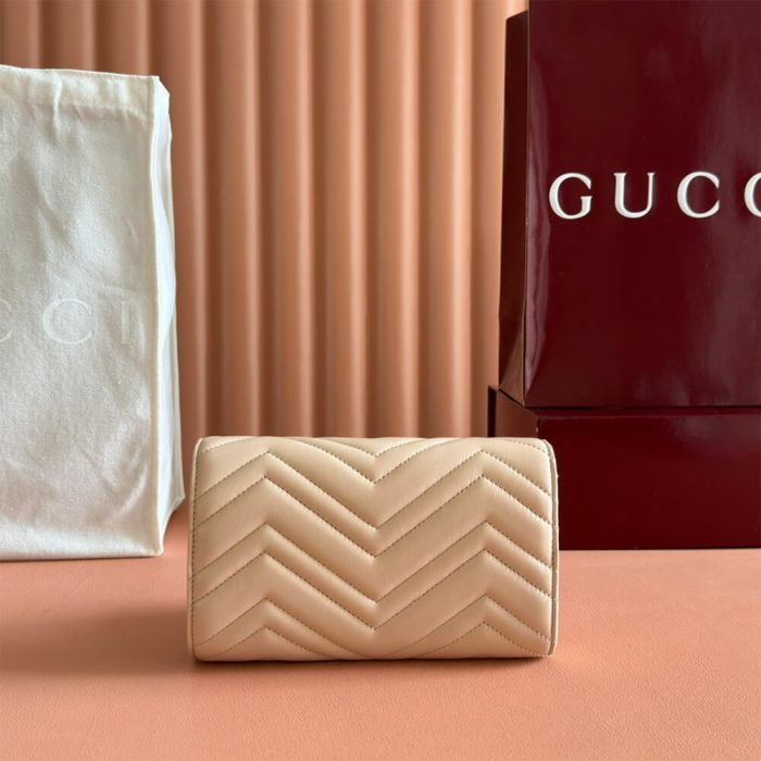 GG Marmont wallet on chain - Image 4