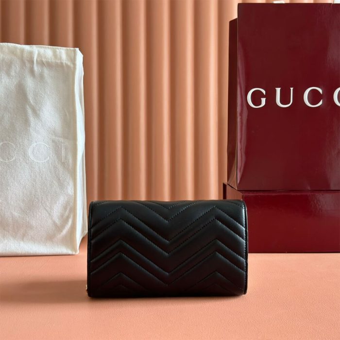 GG Marmont wallet on chain - Image 4