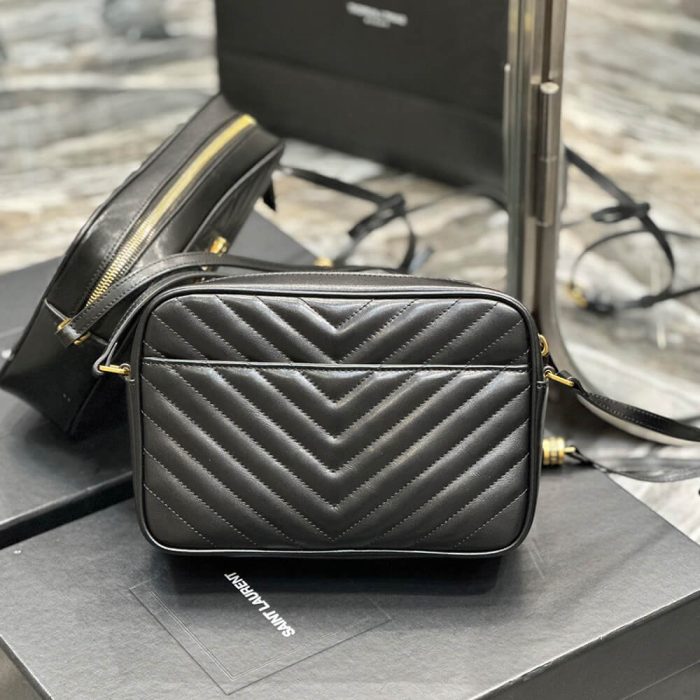 LOU CAMERA BAG IN QUILTED LEATHER - Image 4