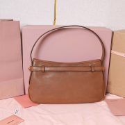 MIUMIU Regular Aventure nappa leather bag(HIGH-END GRADE) - Image 4
