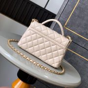 CHANEL Small Flap Bag with Top Handle(HIGH-END GRADE) - Image 4