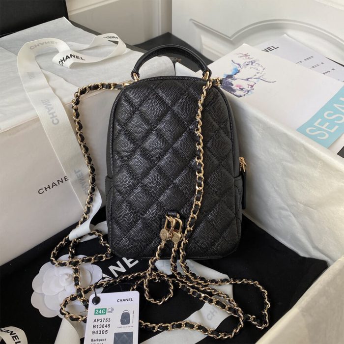 CHANEL Classic Mini Backpack(HIGH-END GRADE) - Image 4