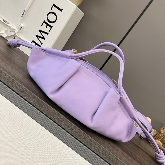 Loewe Small Paseo bag in shiny nappa calfskin(high-end grade) - Image 4