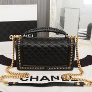 Chanel Top Handle Boy Handbag - Image 4