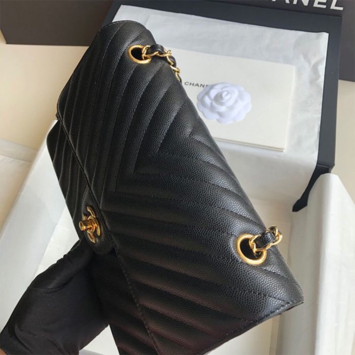 Chanel Classic Chevron Medium Flap - Image 4
