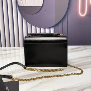 SUNSET CHAIN WALLET IN SMOOTH LEATHER - Image 4