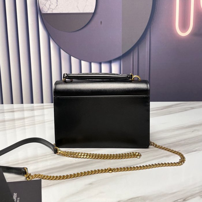 SUNSET CHAIN WALLET IN SMOOTH LEATHER - Image 4