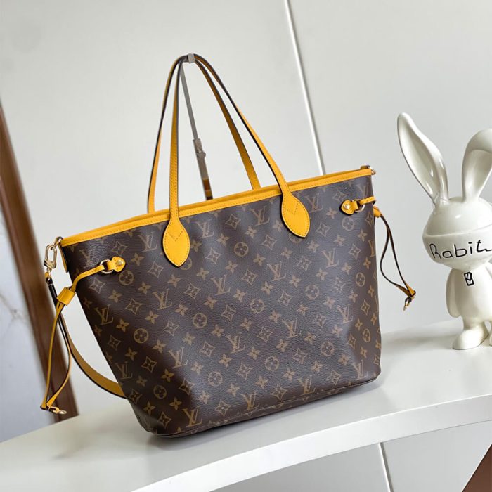 LV Neverfull Bandouliere Inside Out MM(HIGH-END GRADE) - Image 4