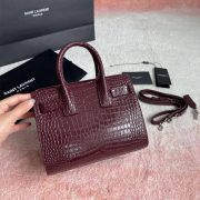 YSL SAC DE JOUR NANO IN EMBOSSED CROCODILE SHINY LEATHER - Image 4