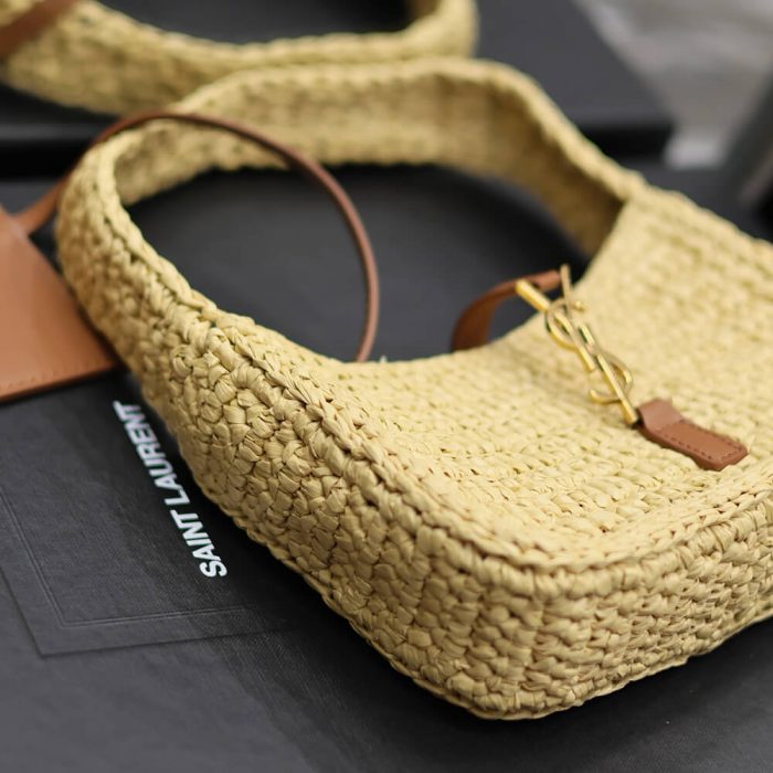 YSL LE 5 A 7 MINI IN RAFFIA(HIGH-END GRADE) - Image 5