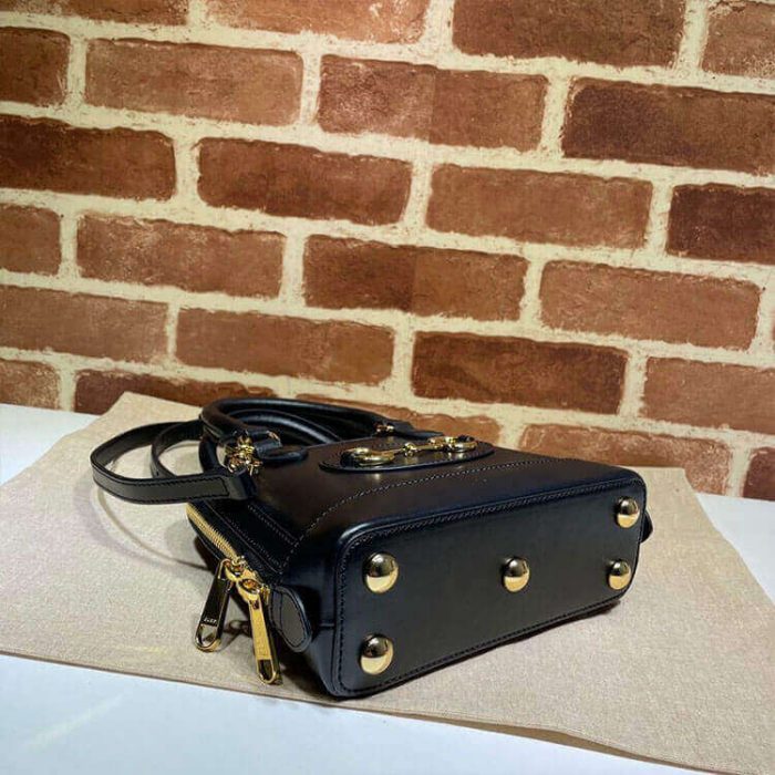 Gucci Horsebit 1955 Mini Top Handle Bag - Image 5