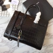 SMALL SAC DE JOUR IN MATTE EMBOSSED CROCODILE LEATHER - Image 5