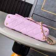 CHANEL Small Flap Bag with Top Handle(HIGH-END GRADE) - Image 5
