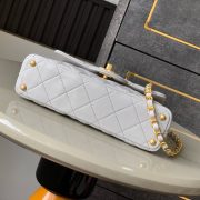 CHANEL Small Flap Bag with Top Handle(HIGH-END GRADE) - Image 5