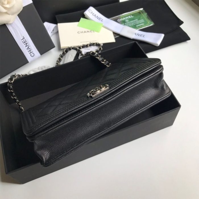 Chanel BOY CHANEL Wallet On Chain(high-end grade) - Image 5
