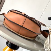 Loewe Small Gate bag in soft calfskin and jacquard - Image 5