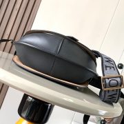 Loewe Small Gate bag in soft calfskin and jacquard - Image 5