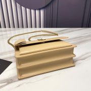 SUNSET MEDIUM CHAIN BAG IN SMOOTH LEATHER - Image 5