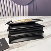 SUNSET MEDIUM CHAIN BAG IN SMOOTH LEATHER - Image 5