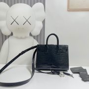 YSL SAC DE JOUR NANO IN EMBOSSED CROCODILE SHINY LEATHER - Image 5