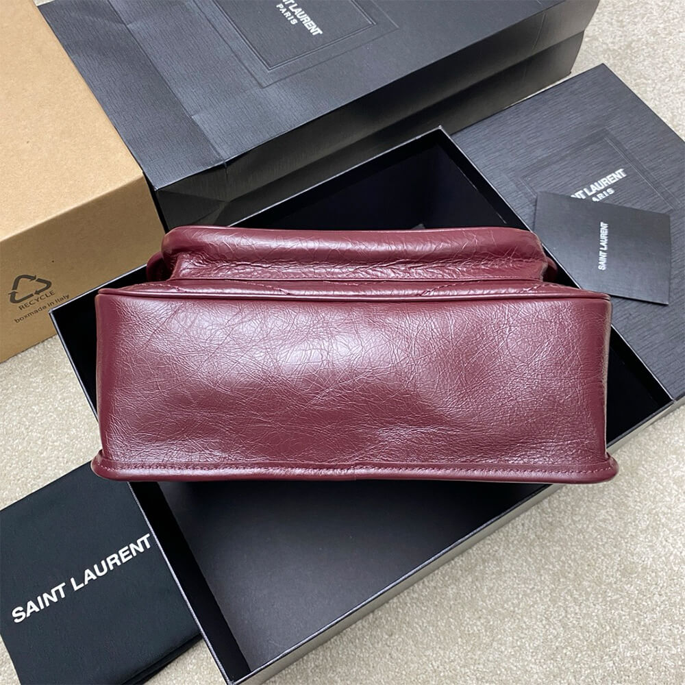 5-91-3.jpg SAINT LAURENT NIKI MEDIUM IN CRINKLED VINTAGE LEATHER - Image 5